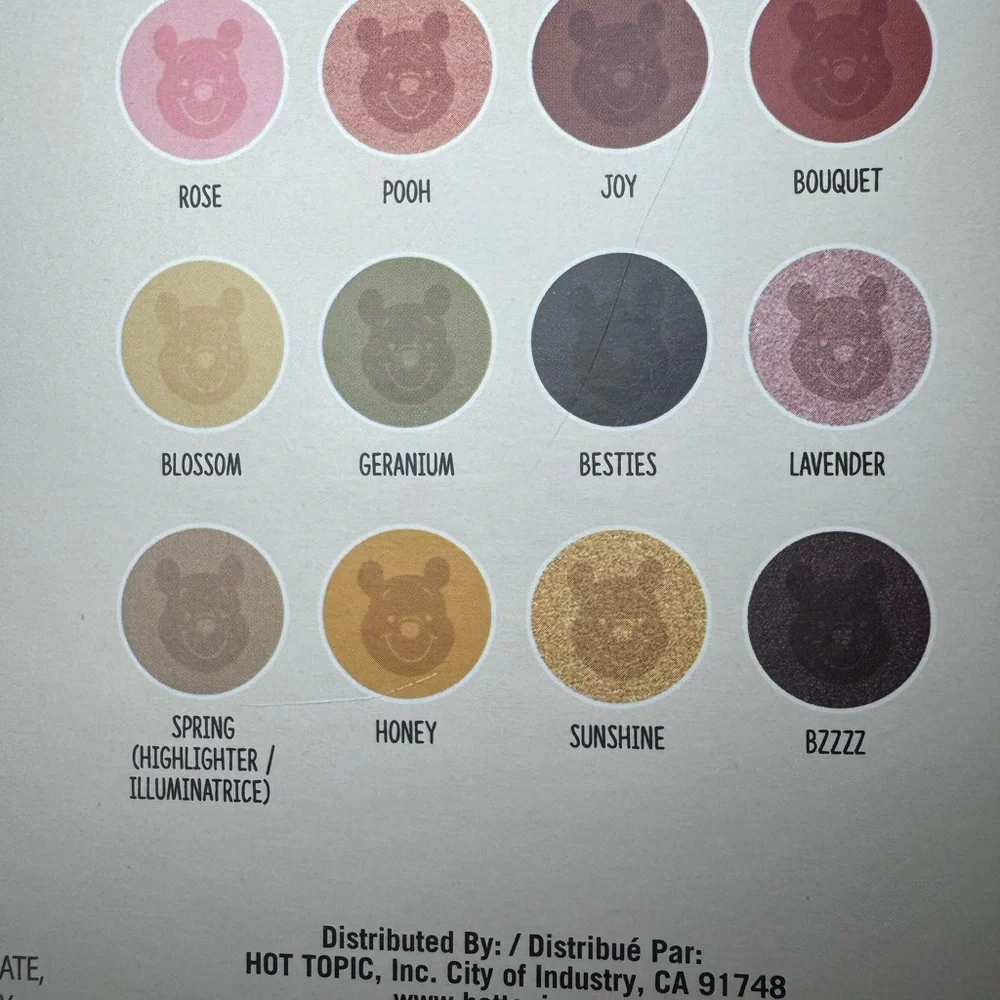 Disney Winnie the Pooh Shadow Highlighter Palette